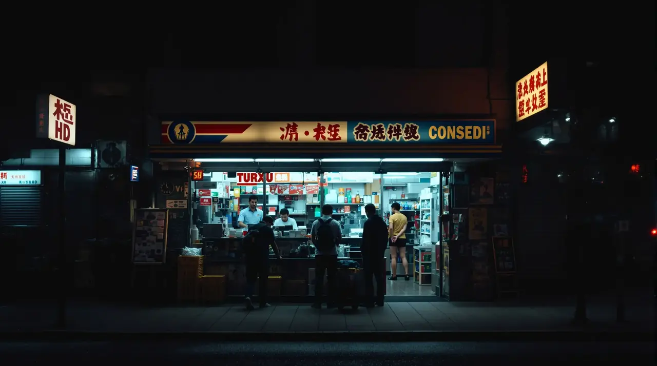 深夜便利店 - 万达电影院午夜短剧影视封面